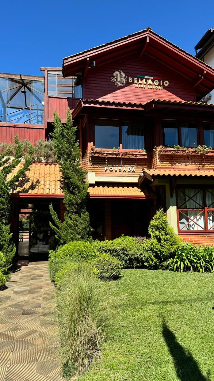 Bellagio Mini Resort - No Coracao De Gramado Bagian luar foto